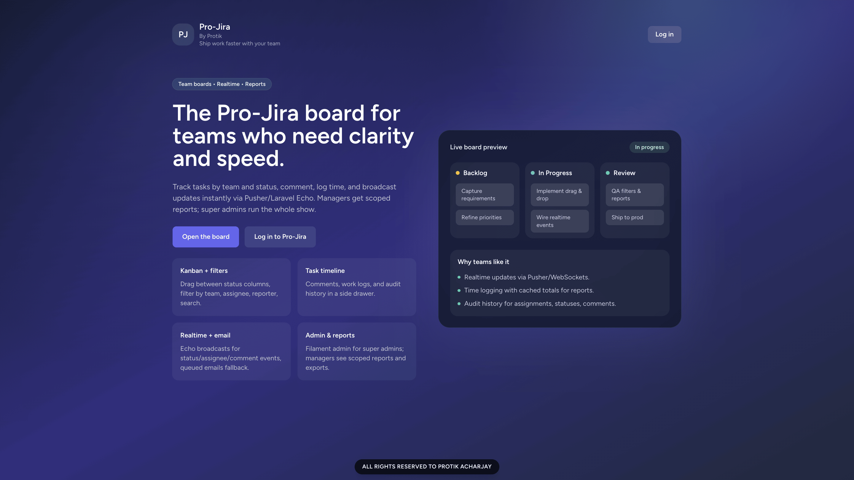 Task-Board - Task & Workflow Management System