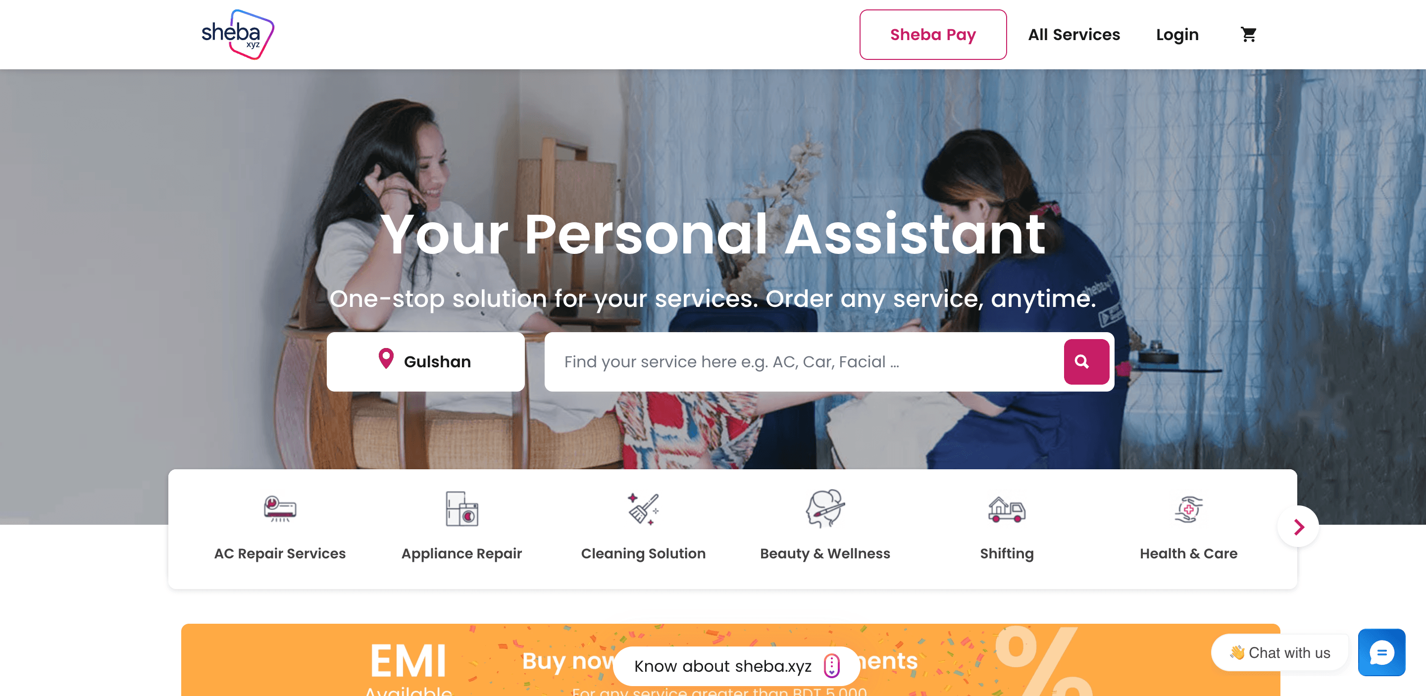 Sheba Internal Admin & Marketplace